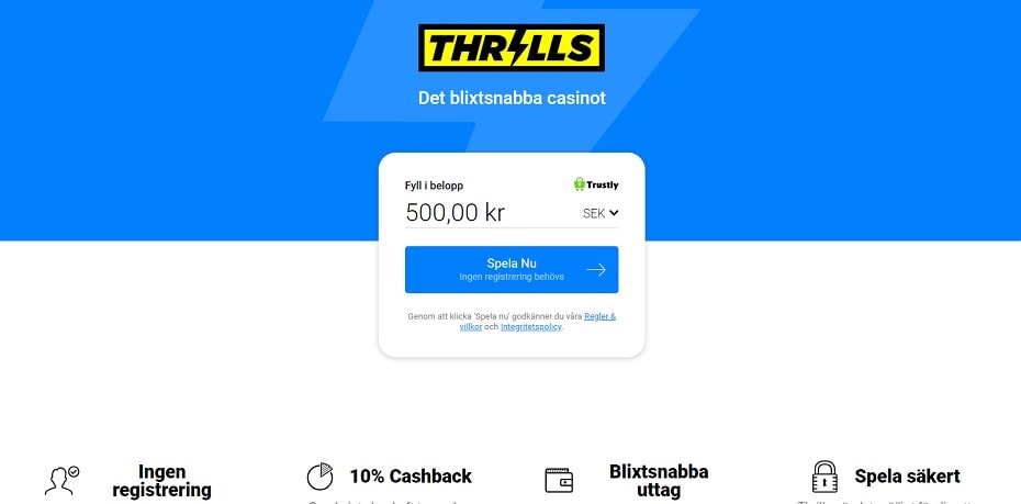 thrills casino