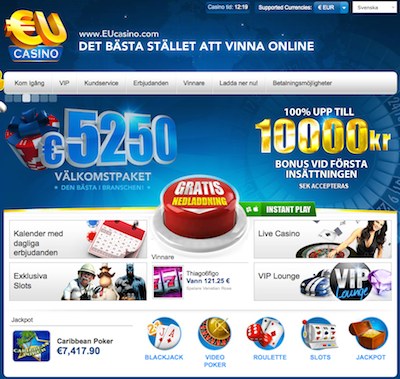 EUcasino front