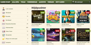 Casinostugan casinospel