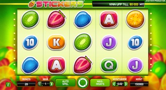 Stickers slot Spelacasinos