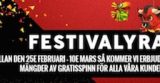Festivalyra med free spins hos SverigeCasino