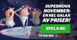 Galaktiska priser i 10Bets novemberkampanj