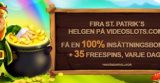 Fira Saint Patrick's Day med Videoslots pysslingar