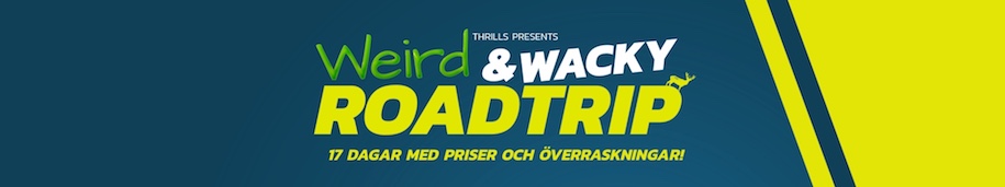 Weird & Wacky Roadtrip - två veckor av deals hos Thrills