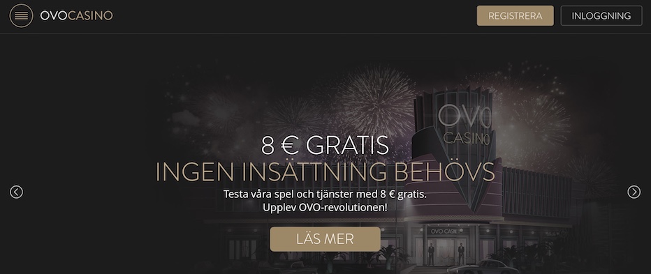 Ovo Casino bonus