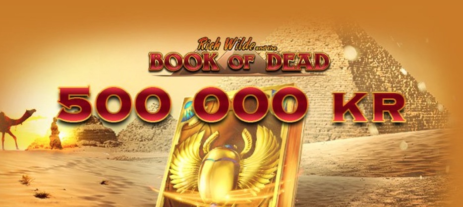 En halv miljon att tävla om på Book of Dead