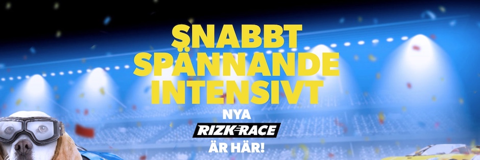 Rizk laddar om med nya spännande race