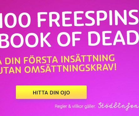 PlayOJO släpper ny bonus – 100 freespins